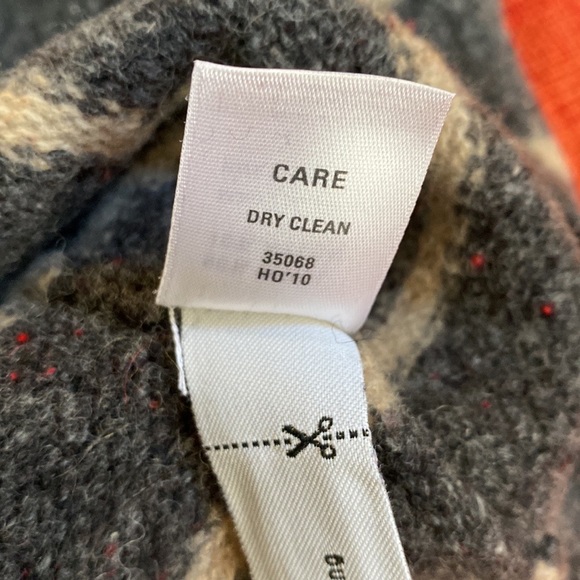 Wallace Grey Stripes Striped Wool Crewneck Sweater - Picture 8 of 10